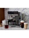 Ninja ES601EU Luxe Premier 3-in-1 Coffee Maker, Espresso Machine  with Built-in Bean Grinder & Milk Frother silver