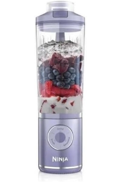NINJA Blast Max BC251EULD Portable USB-C Rechargeable Wireless Blender 570ml Lavender