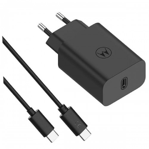 Motorola SJMC332 TurboPower charger 33 watt USB-C to USB-C with cable black