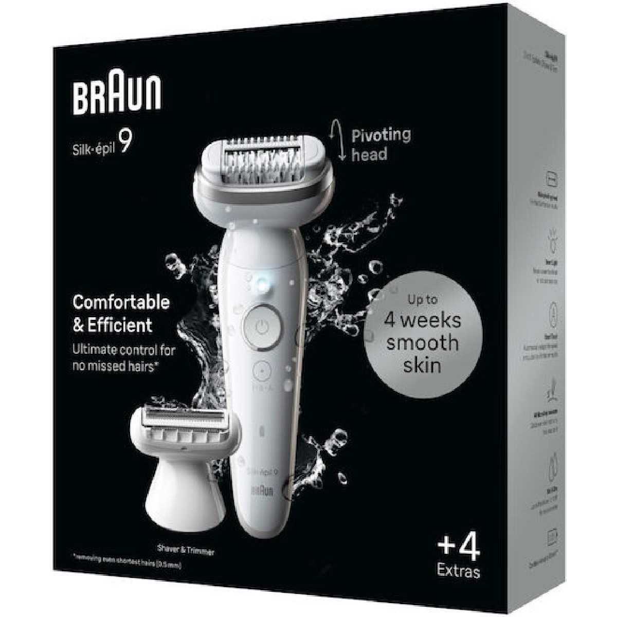 Braun Silk-epil 9 9-041 SensoSmart Epilator White
