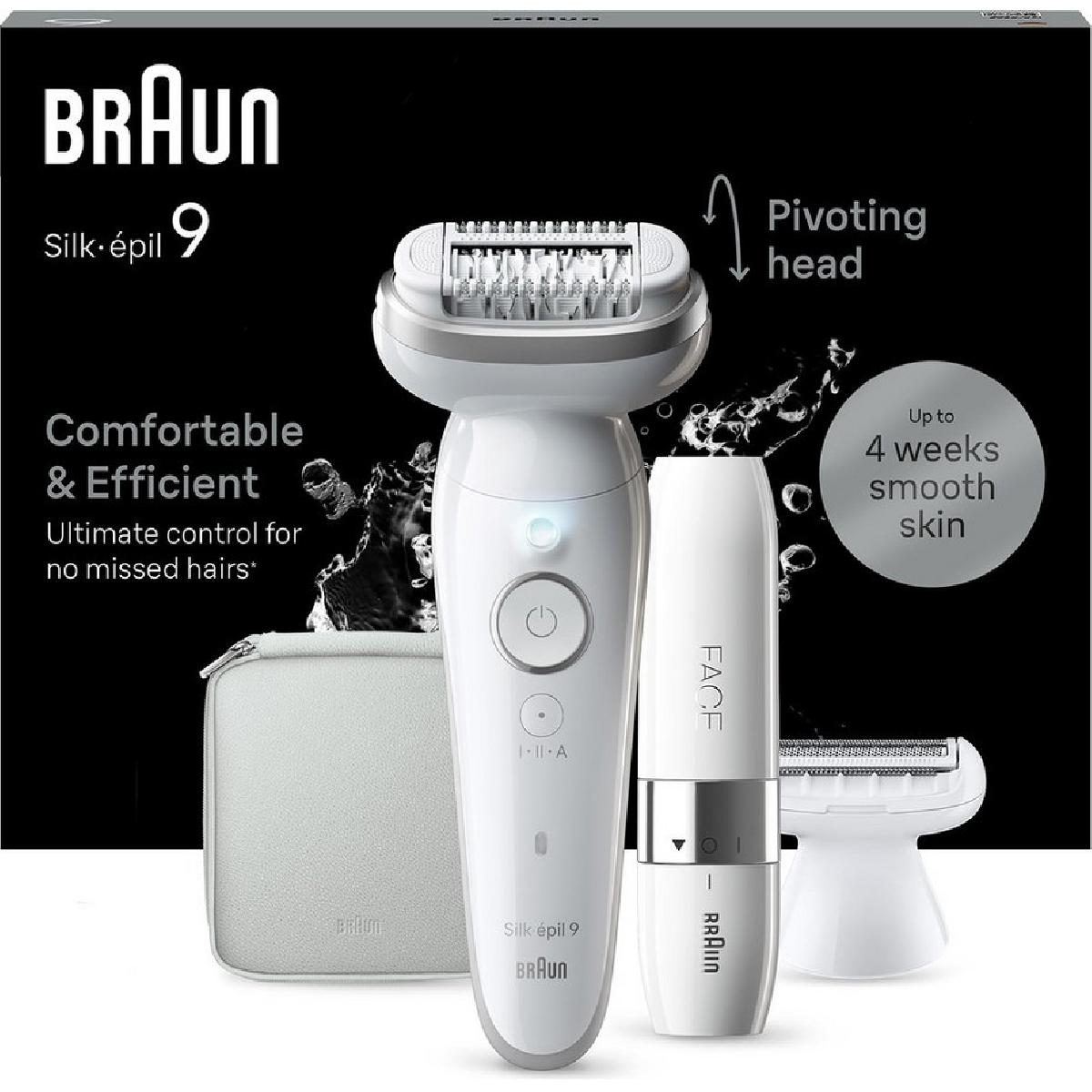 Braun Silk-epil 9 9-341 SensoSmart Epilator White