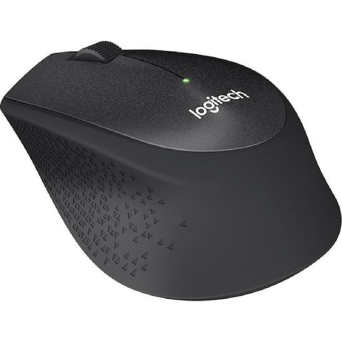 Logitech wireless mouse M330 Silent plus black (910-004909)