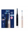 Oral-B iO Series 2 clean & care Ηλεκτρική Οδοντόβουρτσα Night Black / Calm Pink duo pack (62470)