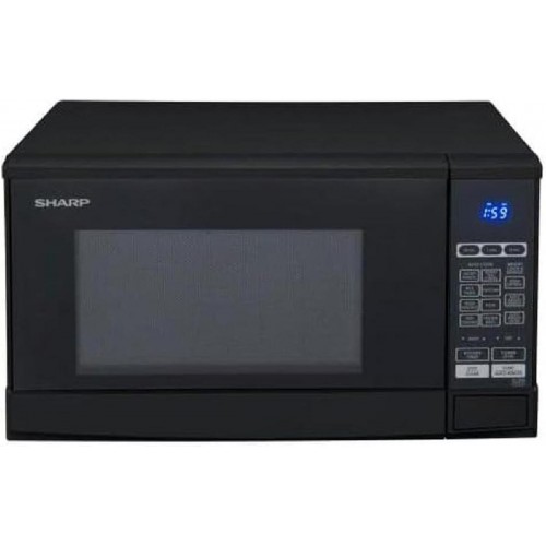 Sharp R270BK Φούρνος μικροκυμάτων 800 watt 20 lt digital black