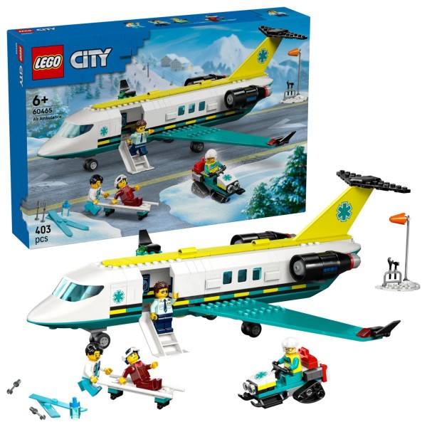 LEGO City Emergency Air Ambulane Airplane (60465)