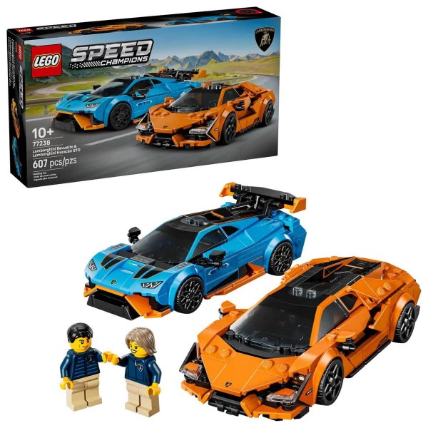 LEGO Speed Champions Lamborghini Revuelto & Hucaran STO (77238)