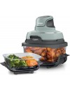 Ninja FN101EUSG Crispi 4-in-1 Portable Glass Air Fryer Cooking System 1500 watt  3.8lt sage green