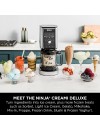 Ninja CREAMi XL Deluxe NC502EU Ice Cream & Frozen Dessert Maker 0.709lt με 2 Δοχεία silver