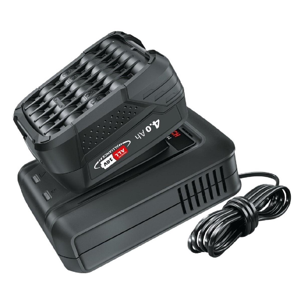 Bosch Starter-Set  Alliance 1 Μπαταρίας 18V 4.0 Ah & Φορτιστή Power for All (1600A031T6)