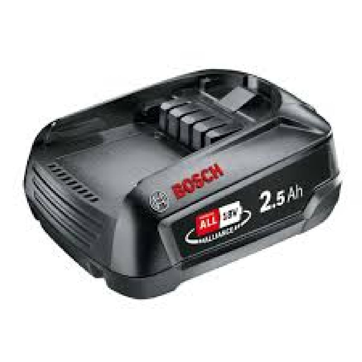 Bosch Lithium Ion battery 18V 2.5 Ah compatible 18V  POWER FOR ALL-Systems (1600A005B0)