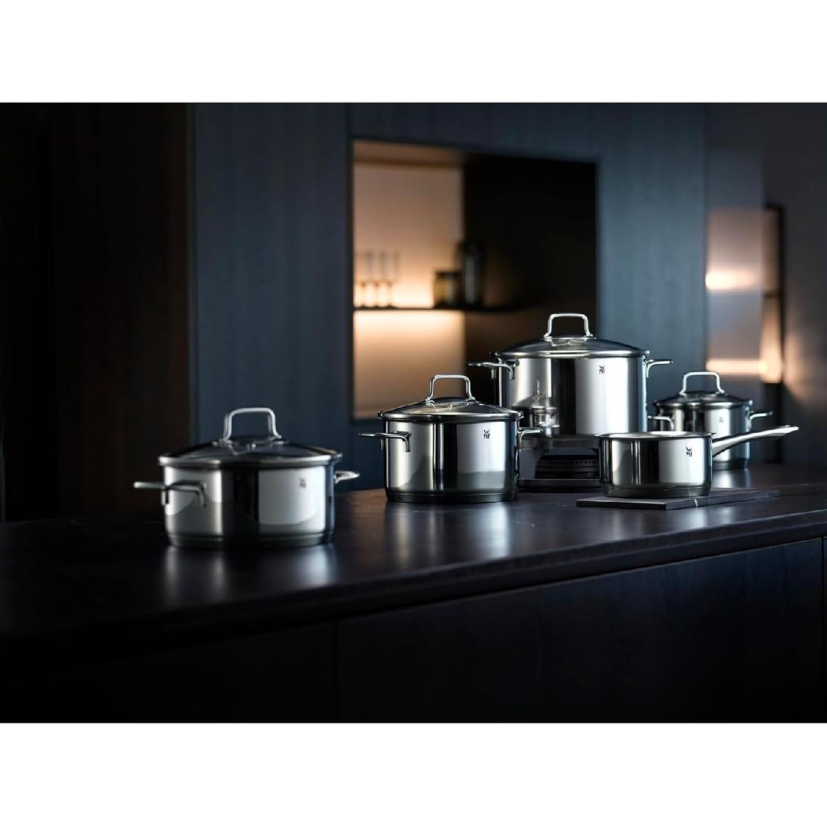WMF WMF8055 Astoria Cooking Pot Set 5pcs (07.8055.6040)