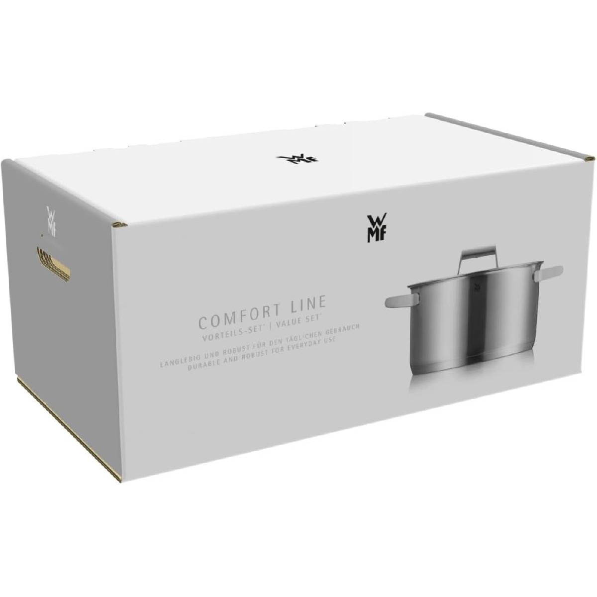 WMF WMF3255 Comfort Line Cooking Pot Set 5pcs (07.3255.6040)