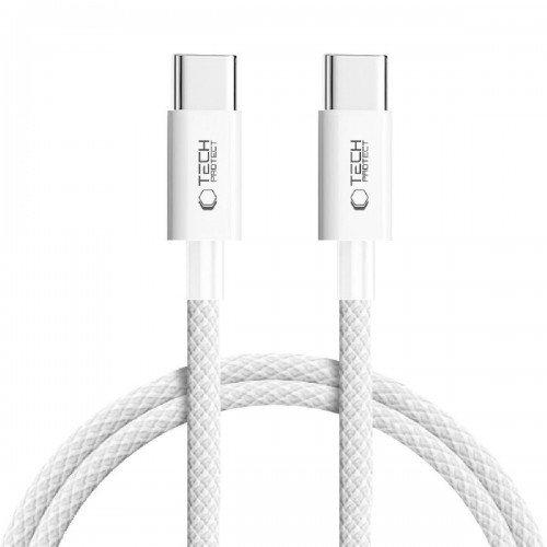 Tech-Protect Ultraboost Lite Καλώδιο USB-C 60 watt 3A 1m Cool Grey