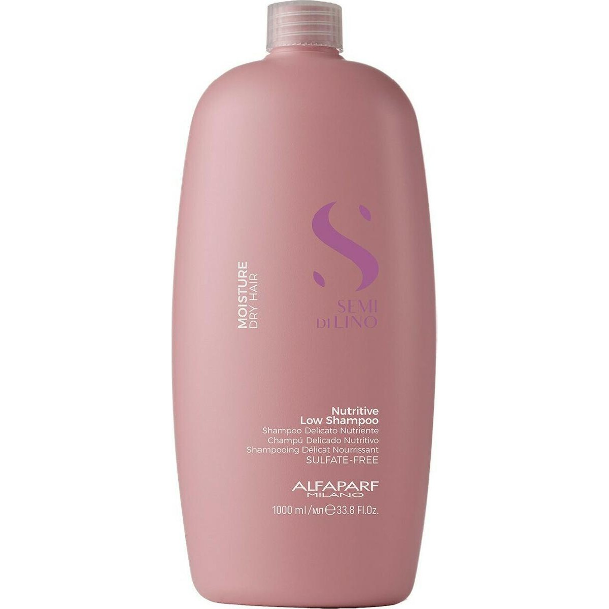 Alfaparf Milano Semi Di Lino Moisture Nutritive Low Σαμπουάν Ενυδάτωσης 1000 ml