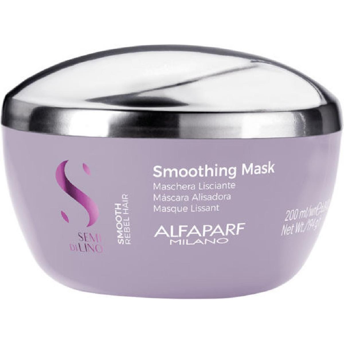 Alfaparf Milano Professional Semi Di Lino Smoothing Μάσκα Μαλλιών για Λείανση 200ml
