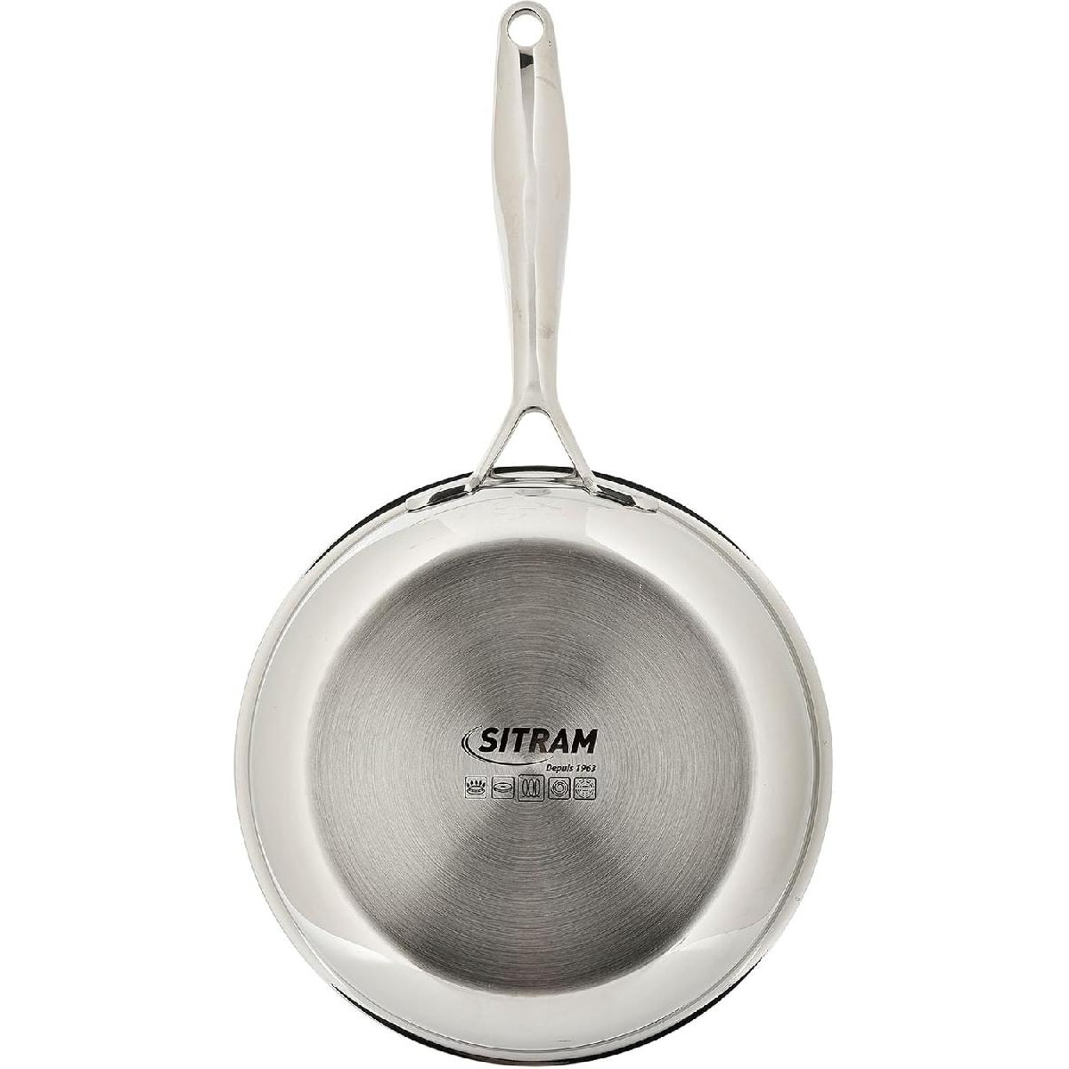 Sitram Caractere Τηγάνι 30cm stainless steel (715066)