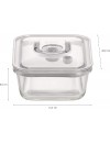 Caso 1192 Φαγητοδοχείο Γυάλινο 1 lt για Vacuum Caso Design