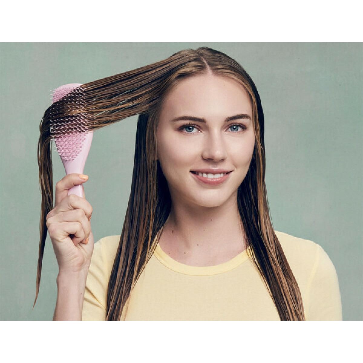 Tangle Teezer Βούρτσα ξεμπερδέματος Wet Detangler Fine & Fragile Pink