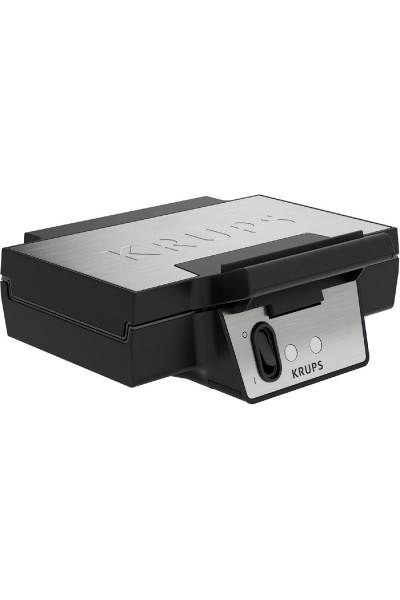 Krups FDK261 Iconic waffle maker 850 watt Black/Stainless Steel Krups FDK261 Iconic waffle maker 850 watt Black/Stainless Steel