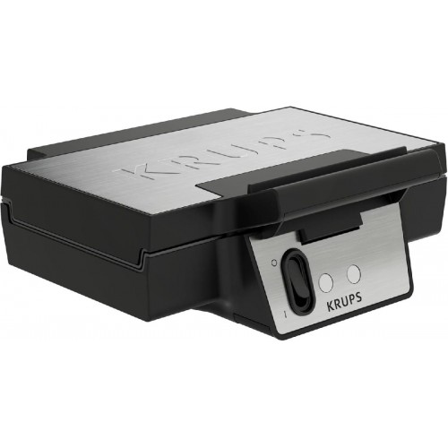 Krups FDK261 Iconic waffle maker 850 watt Black/Stainless Steel