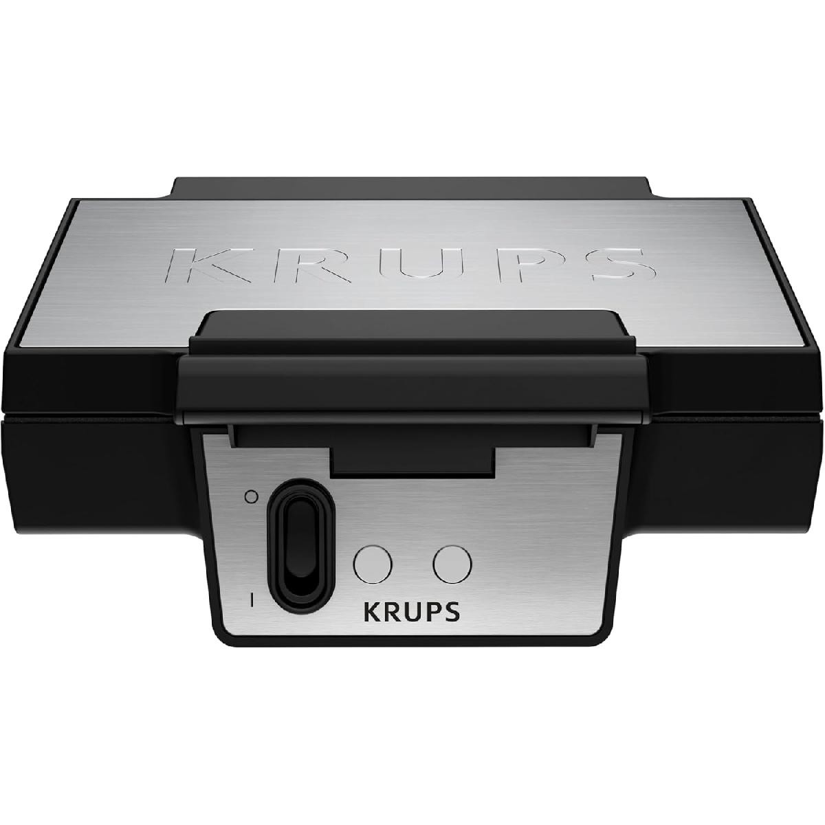 Krups FDK261 Iconic waffle maker 850 watt Black/Stainless Steel