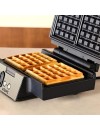 Krups FDK261 Iconic waffle maker 850 watt Black/Stainless Steel