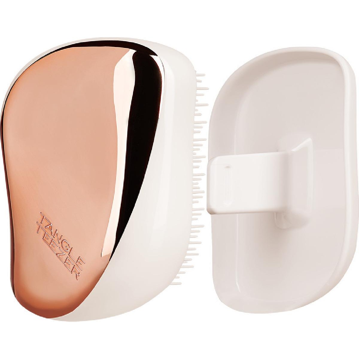 Tangle Teezer Compact Styler Βούρτσα Μαλλιών για Ξεμπέρδεμα Rose Gold / Ivory