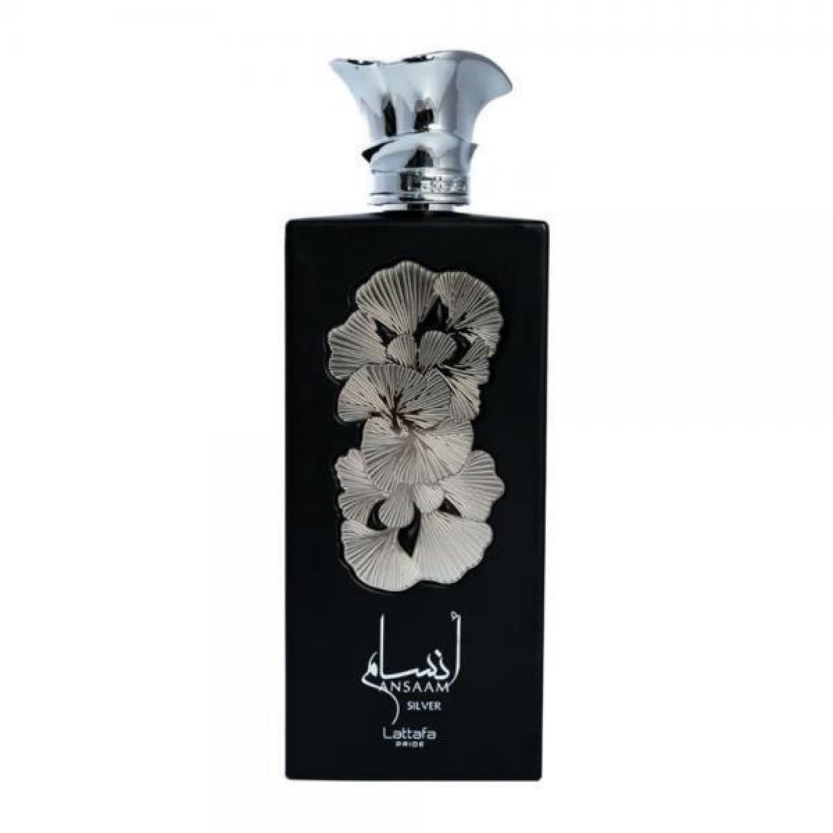 Lattafa Ansaam Silver Unisex Eau de Parfum 100ml