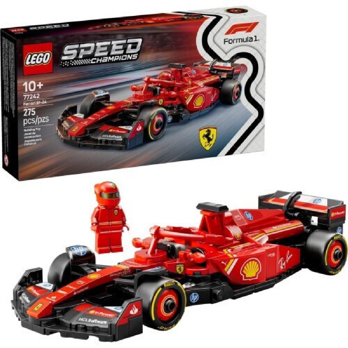 LEGO® peed Champions Ferrari SF-24 F1 Race Car (77242)