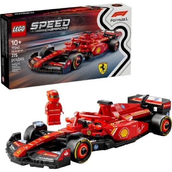 LEGO® peed Champions Ferrari SF-24 F1 Race Car (77242)