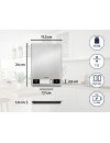 Soehnle Page Profi 200 Ψηφιακή Ζυγαριά Κουζίνας 1gr/15kg  stainless steel  (61509)