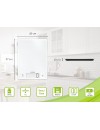 Soehnle Page Profi 300 Ψηφιακή Ζυγαριά Κουζίνας 1gr/20kg  glass white  (61507)