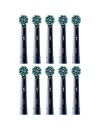 Oral-B Pro CrossAction Ανταλλακτικές Κεφαλές για Οδοντόβουρτσα 10 pcs black (860465)