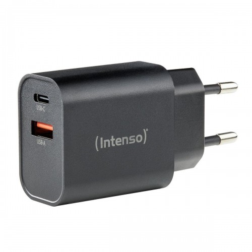 Intenso W30AC fast charger 30 watt 1x USB-C & 1xUSBA  black