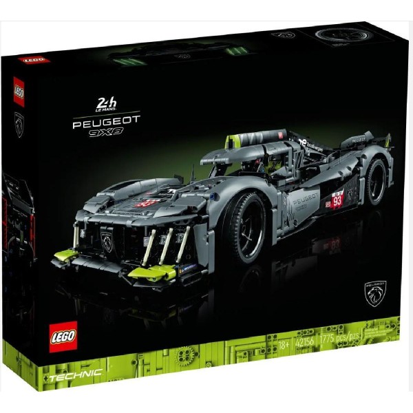 LEGO® Technic Peugeot 9X8 24H Le Mans Hybrid Hypercar (42156)
