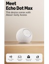 Amazon Echo Dot Max (2025) Alexa speaker Glacier White (B0DKLVWZPF)