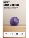 Amazon Echo Dot Max (2025) Alexa speaker Amethyst (B0DKLDMHYB)