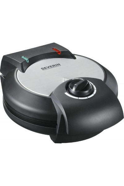 Severin WA 2103 Βαφλιέρα σε Σχήμα Λουλούδι 1300 watt steel black