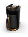 Inca IKM-01 αυτόματη καφετιέρα ελληνικού καφέ  Wonder Serie 400 watt 250ml black gold