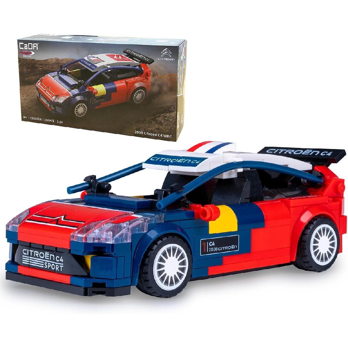 Jamara CaDA Citroen C4 WRC 1:24 296pcs (402872)