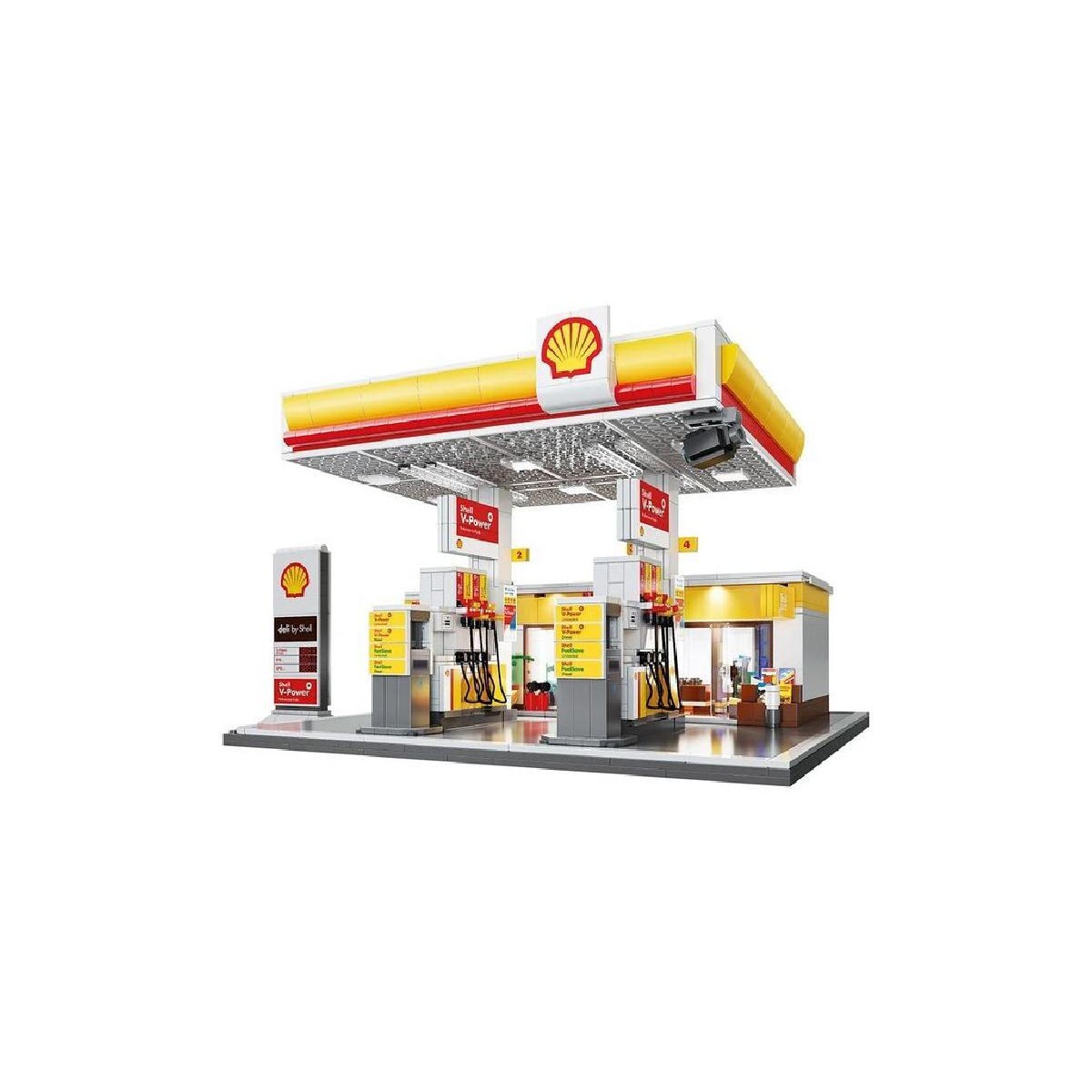 Jamara CaDA Shell Gas station with shop and car wash 1:30 1309 pcs (402857)