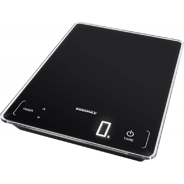 Soehnle Page Profi 100 Ψηφιακή Ζυγαριά Κουζίνας 15kg black (61506)