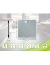 Soehnle PSD  Style Sense Compact 300 Ψηφιακή Ζυγαριά 180kg silver (63852)