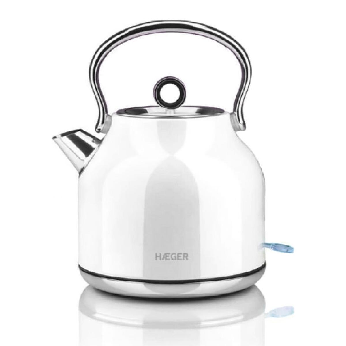 Haeger Art Deco EK-22W.023A Βραστήρας 1.7lt 2200 watt white