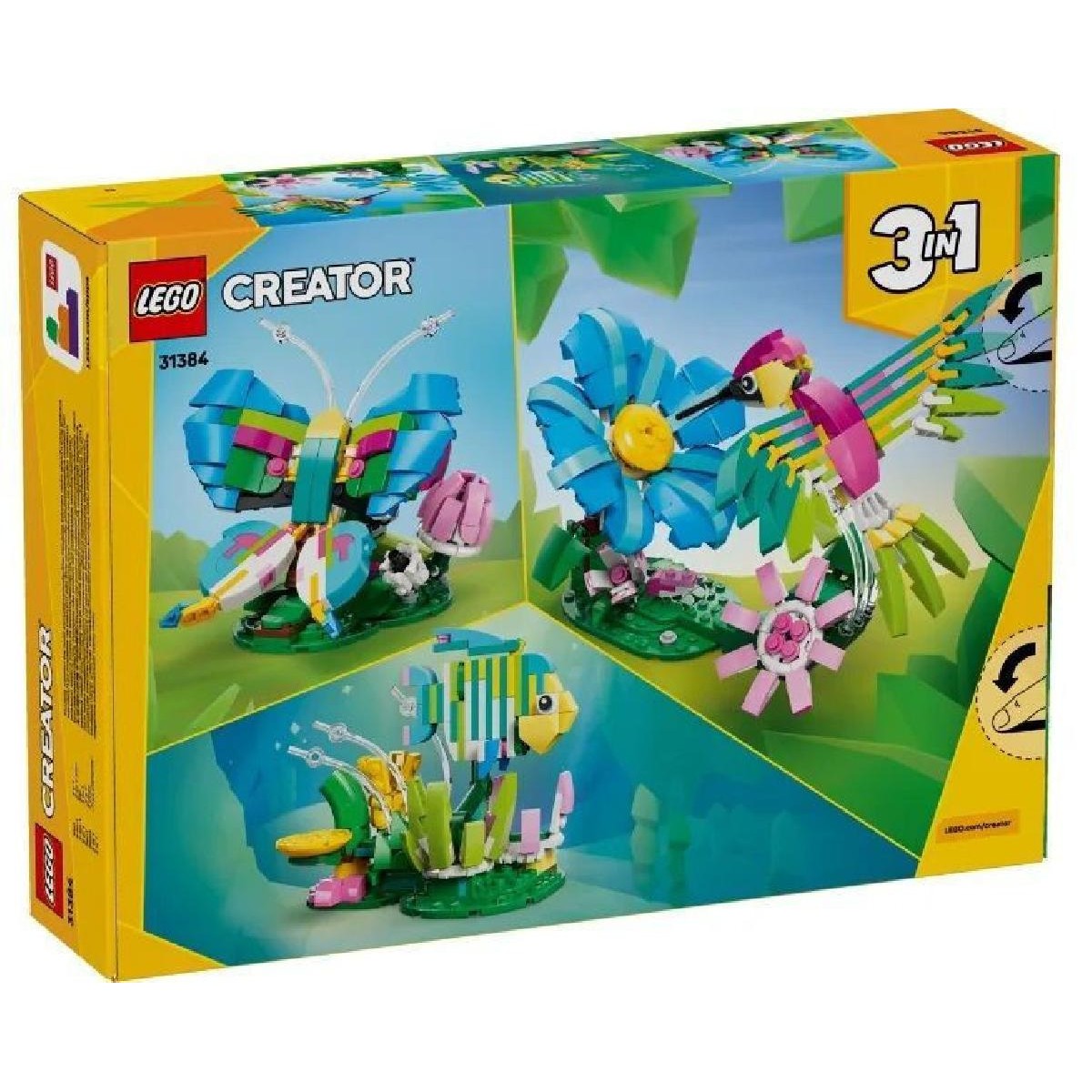 LEGO® Creator 3in1 Wild Animals: Colorful Hummingbird (31384)