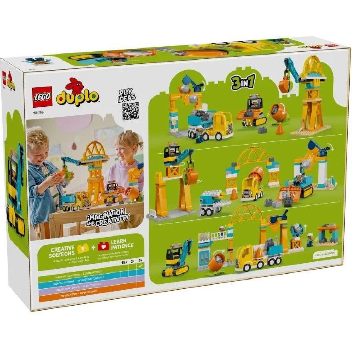 LEGO® Duplo 3in1 Construction Site And Vehicles (10476)