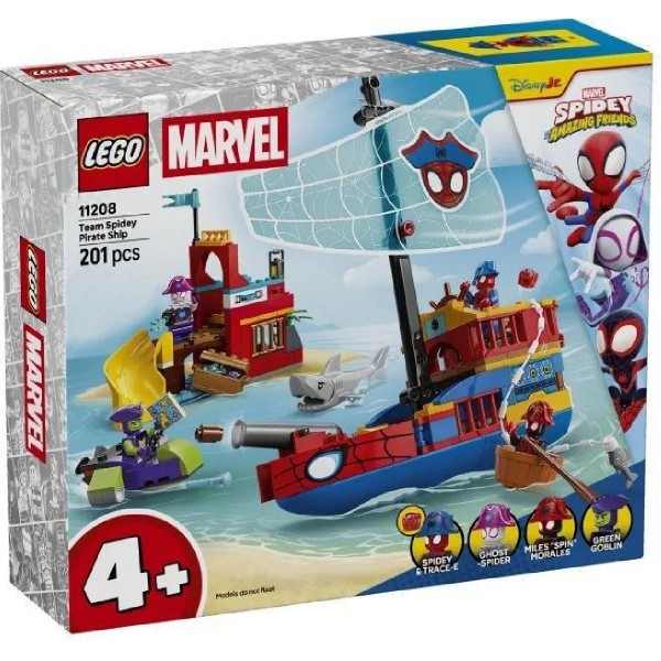 LEGO® Spidey: Team Spidey Pirate Ship (11208)