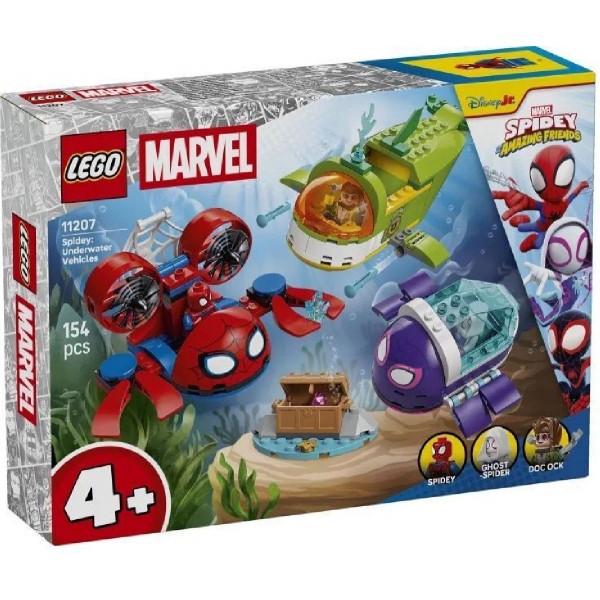 LEGO® Spidey: Spidey Underwater Vehicles (11207)