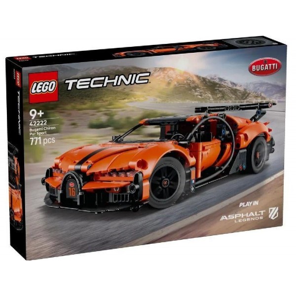 LEGO® Technic Bugatti Chiron Pur Sport Hypercar (42222)