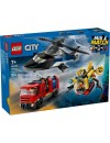 LEGO® City Helicopter, Fire Truck & Submarine Remix (60462)